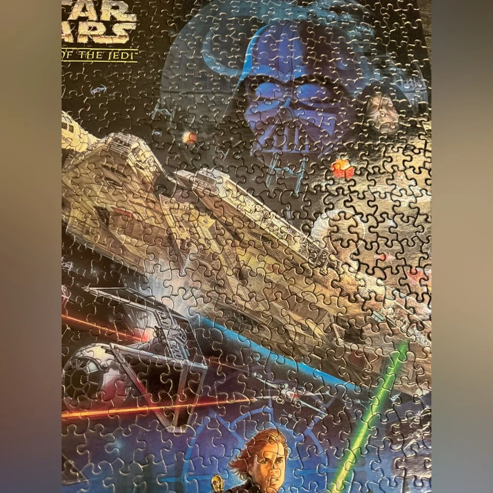 Star Wars Return of the Jedi 550 Piece Puzzle Vintage 1995